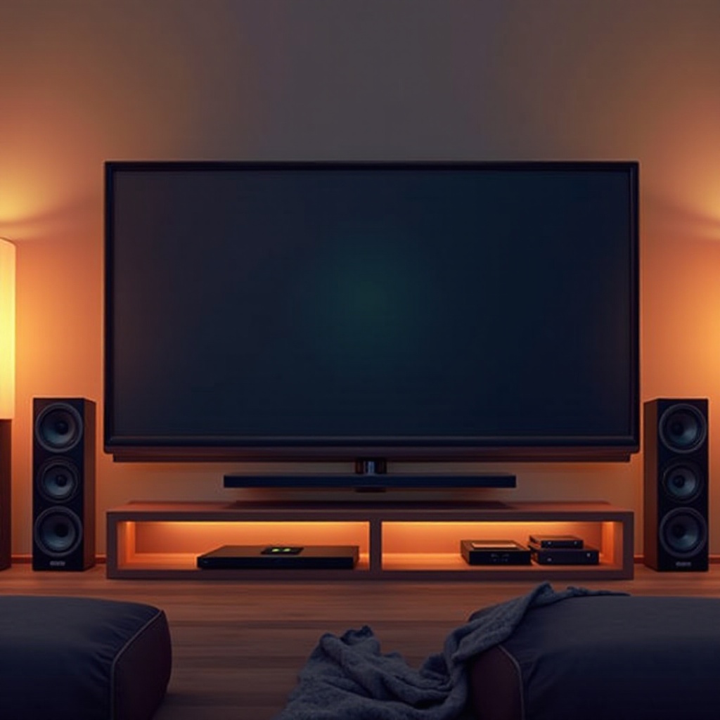 connexion haut-parleur à la télévision