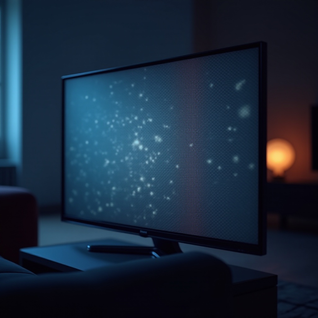 comment réparer l'écran brûlé sur la télé